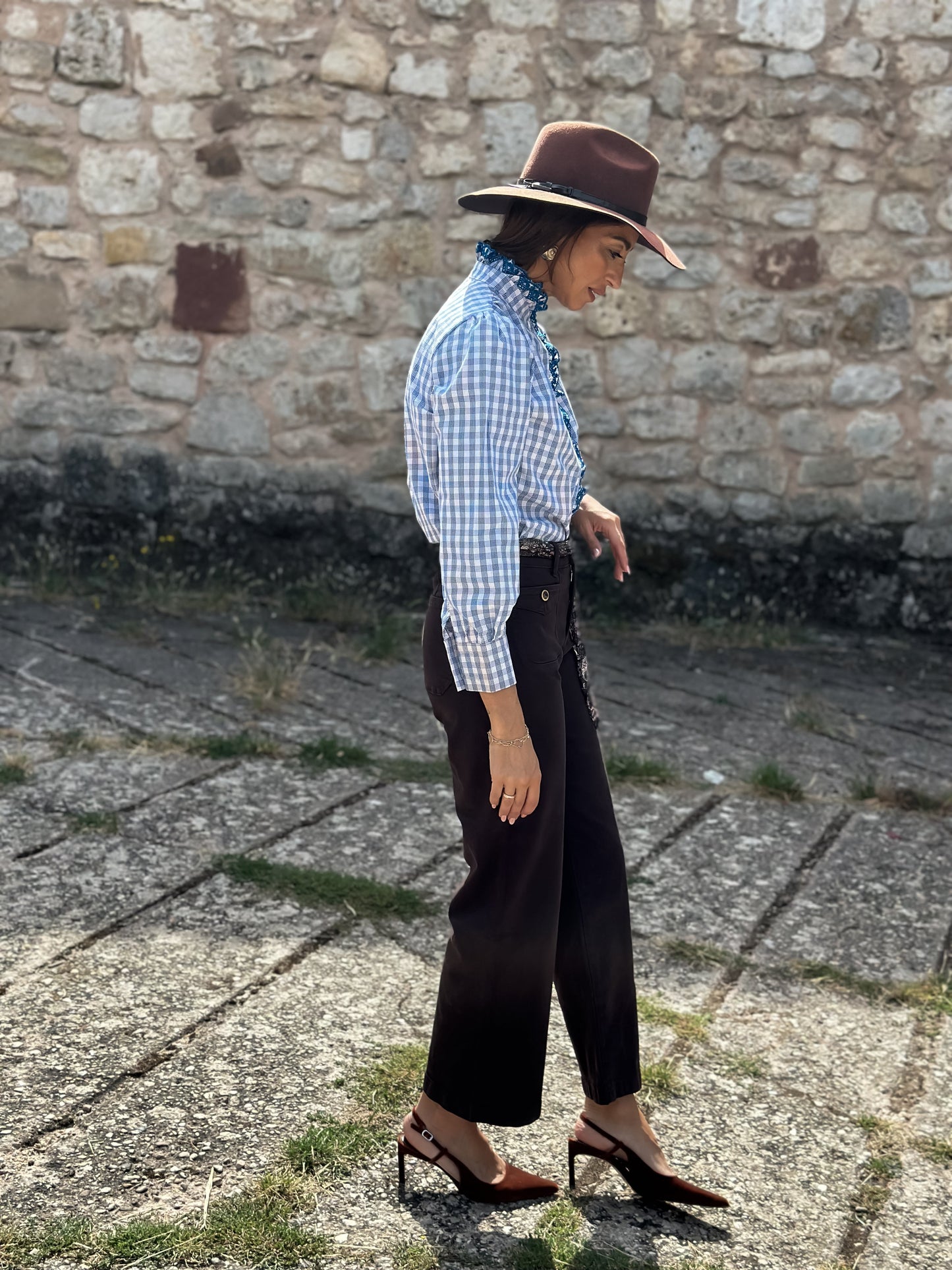 Camisa cuadros Gales