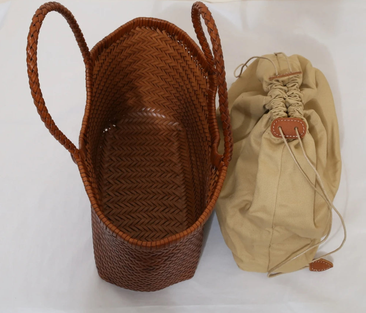 Bolsa Sook trançada à mão