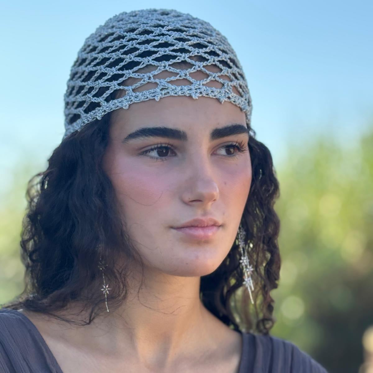 Casquete Gatsby plata