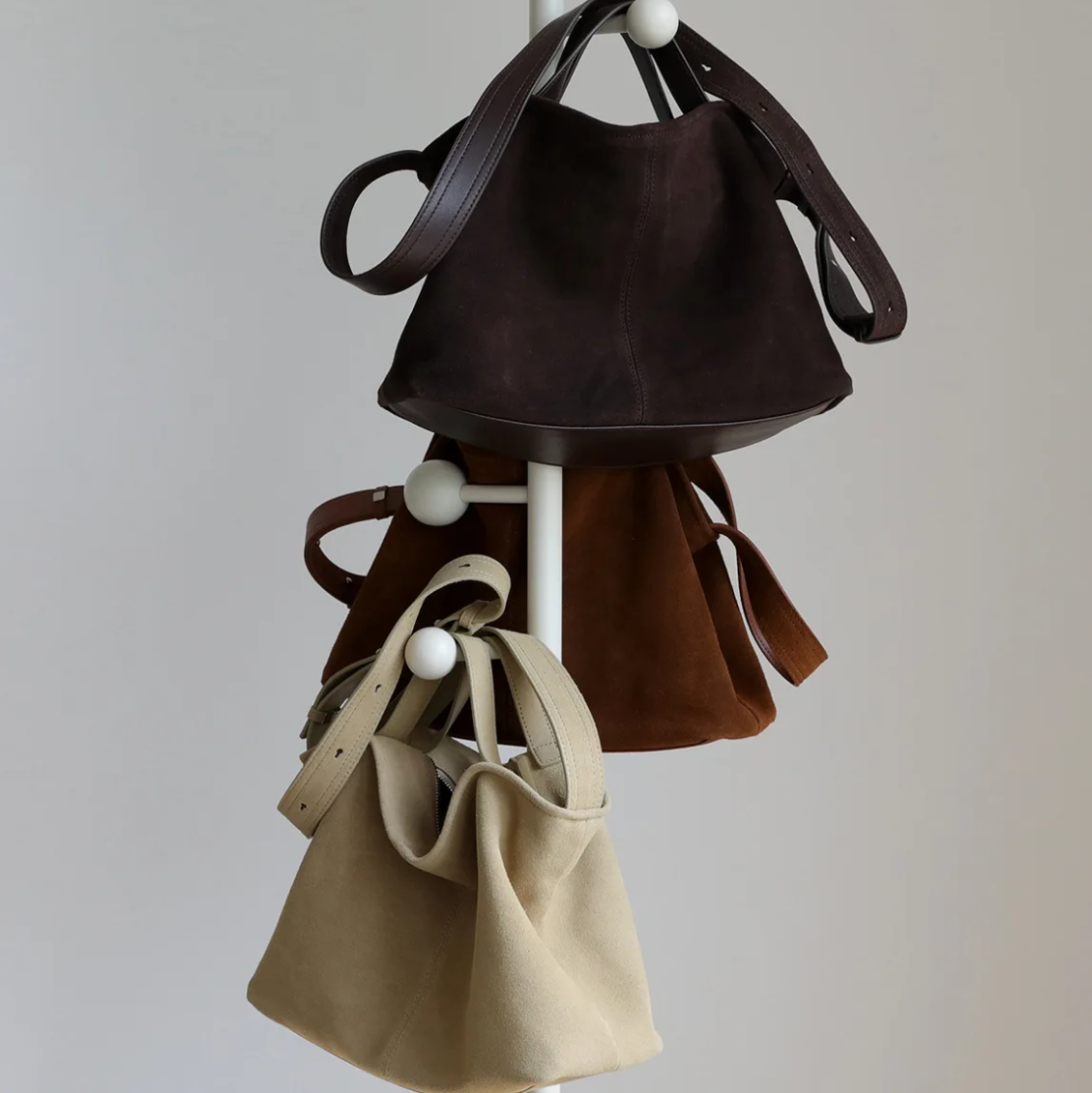 Bolso de ante Milka