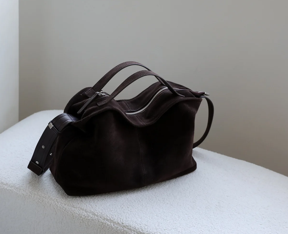 Bolso de ante Milka