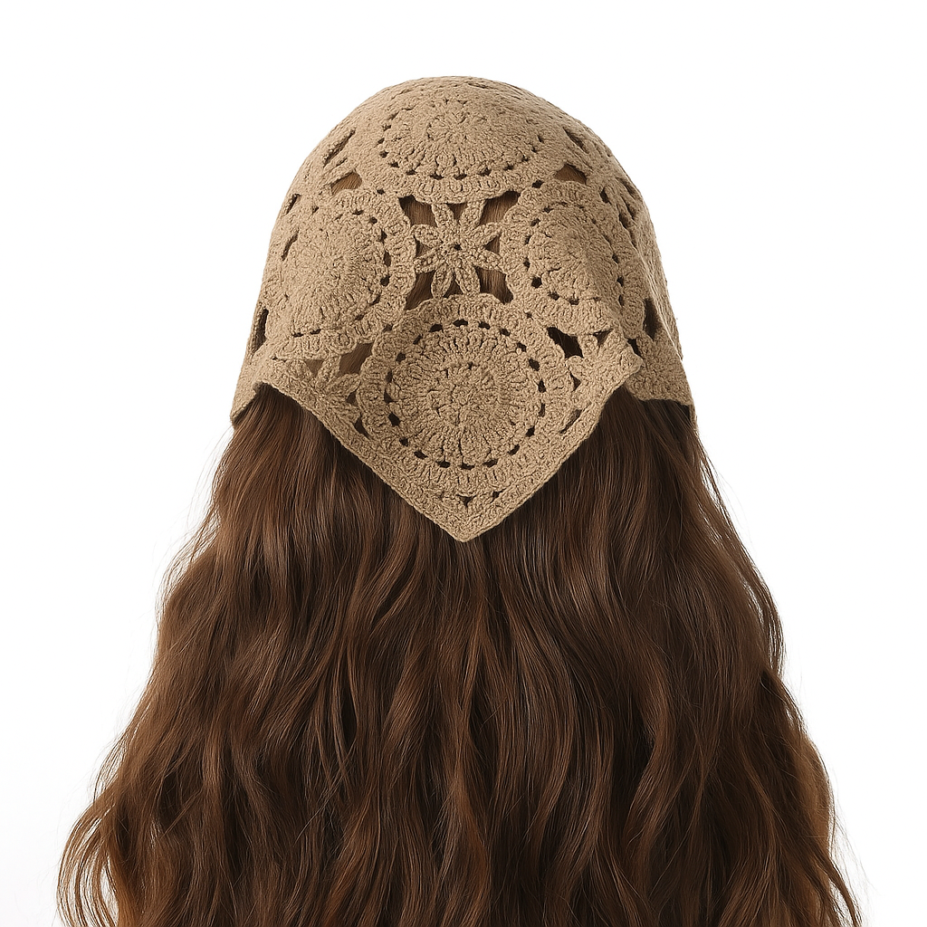 Bandana crochet Padrón