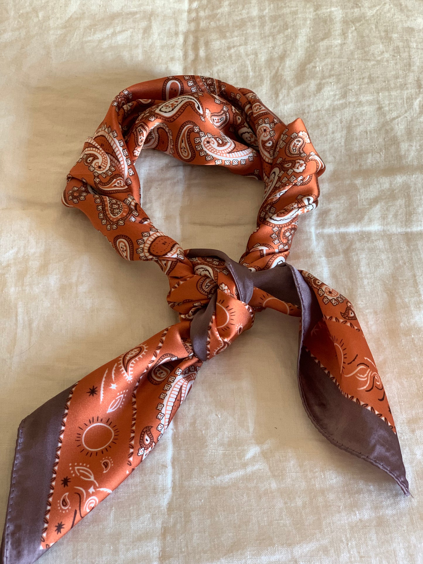 Bandana Paisley teja