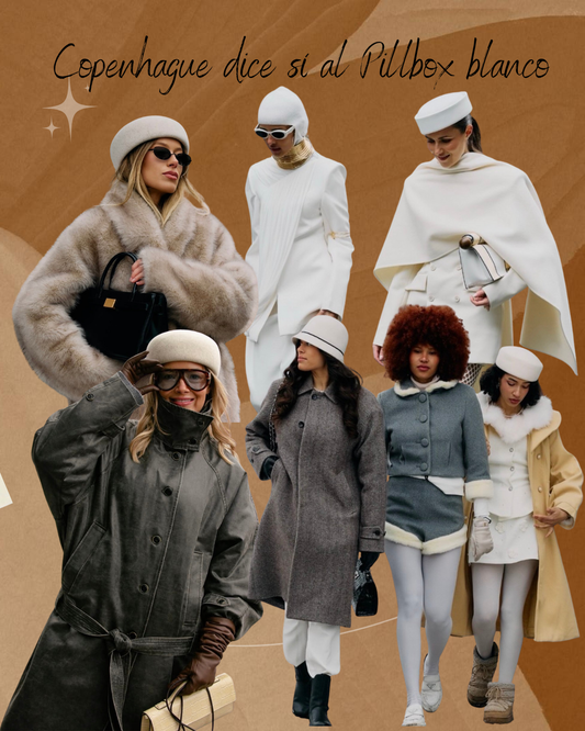 Copenhague dice sí a los pillbox de color blanco