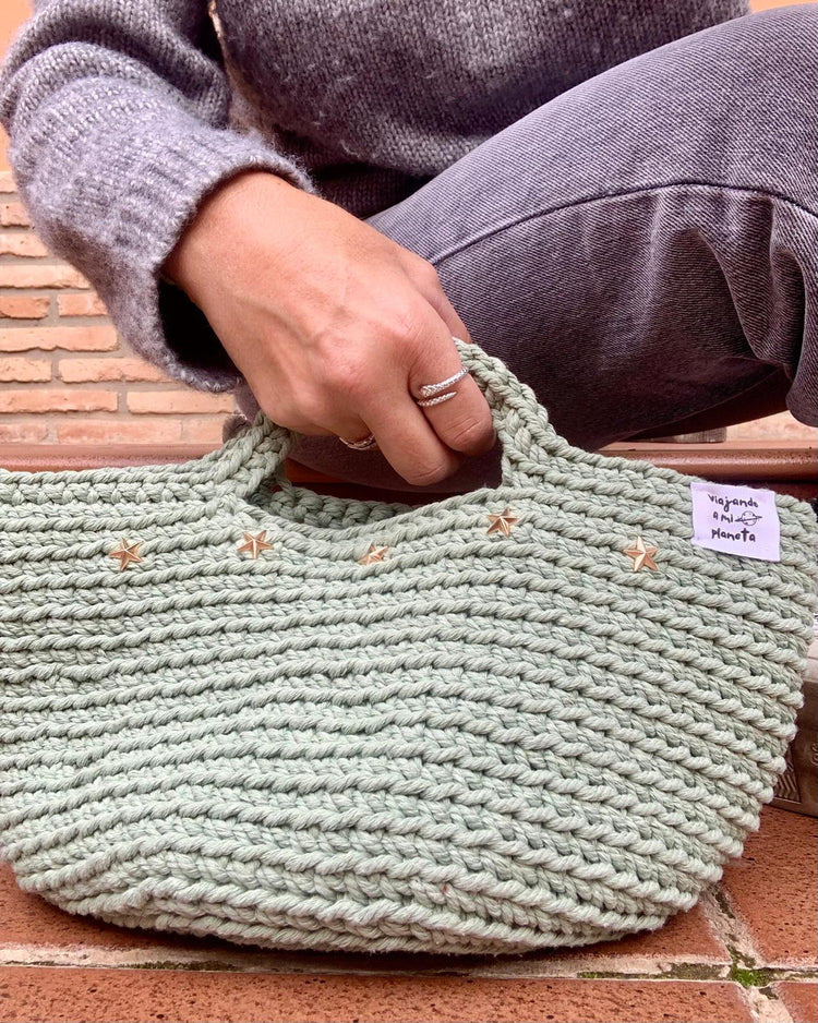 Los bolsos pikitos de crochet