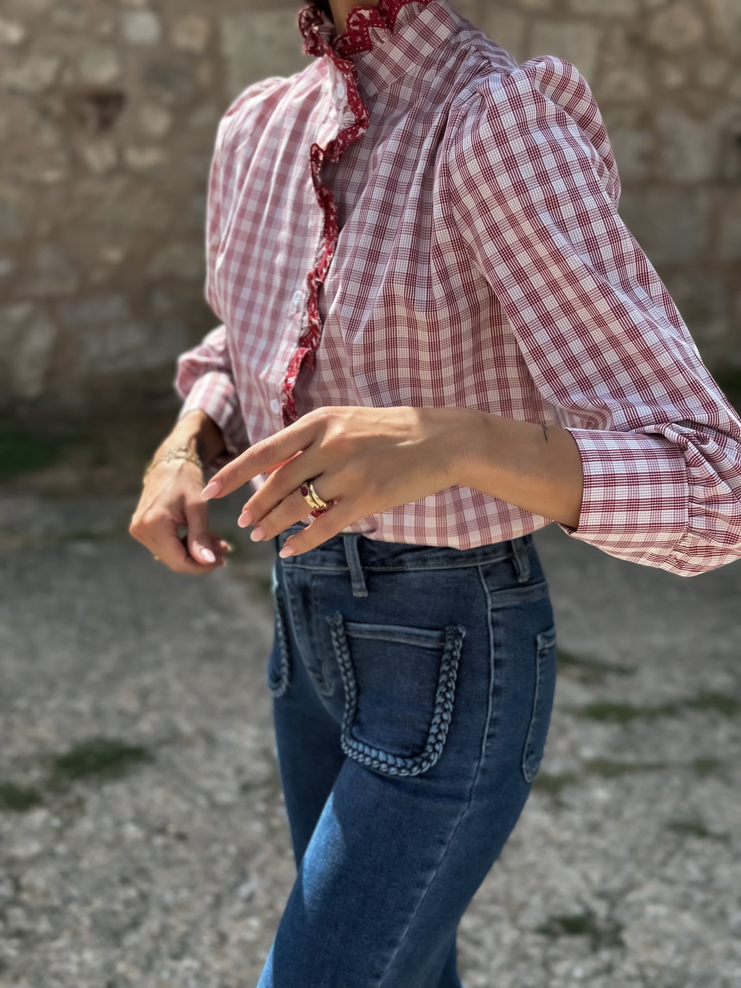 Camisa cuadros Gales