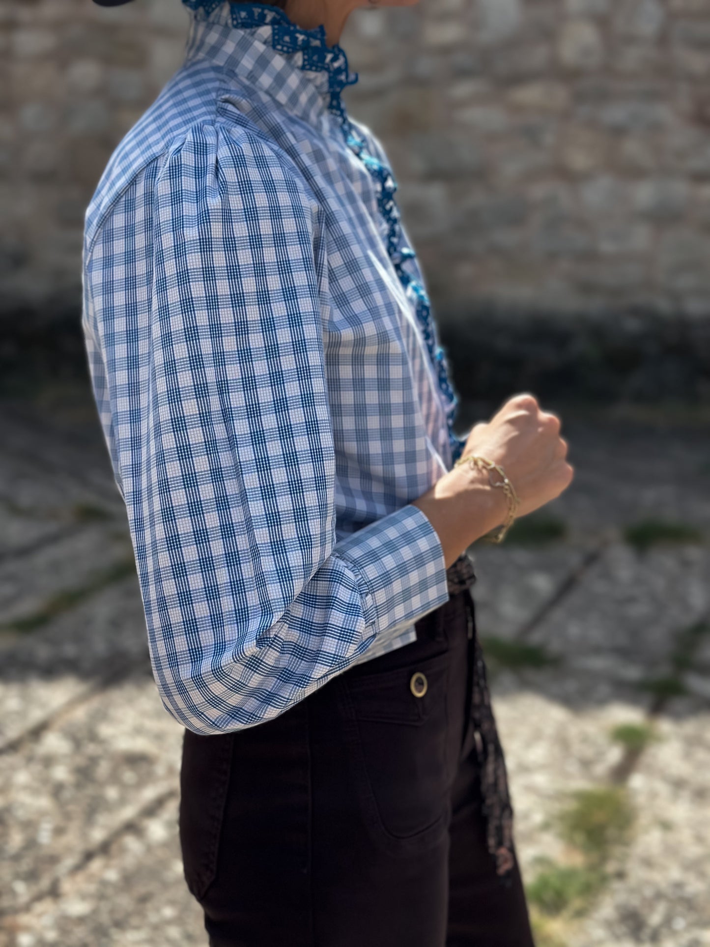 Camisa cuadros Gales