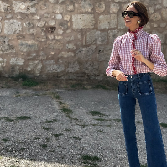 Camisa cuadros Gales