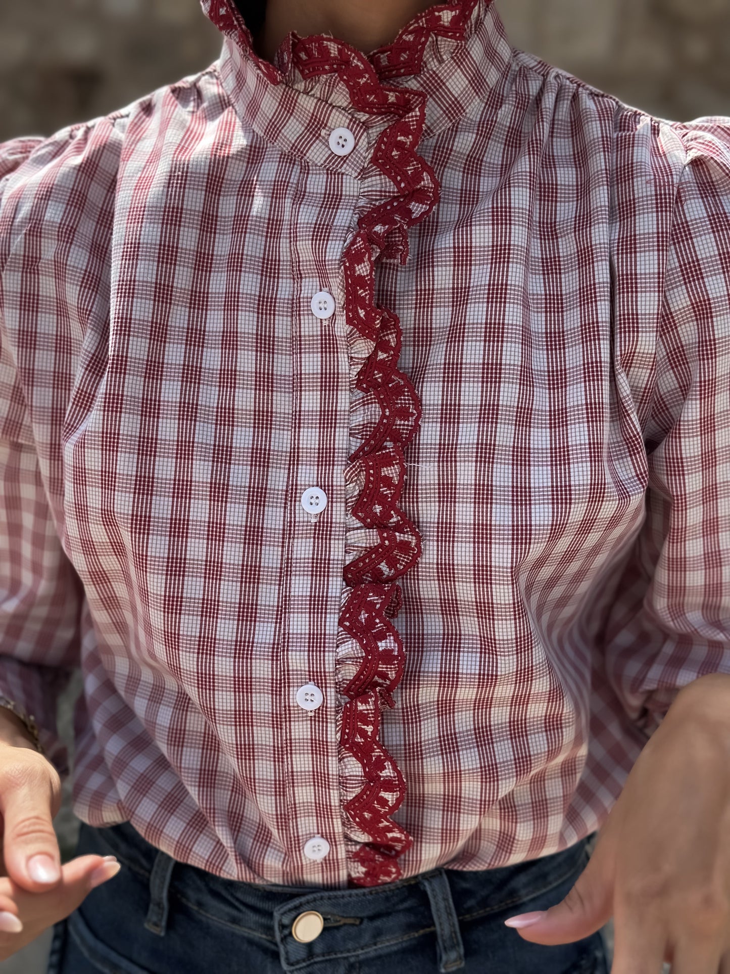 Camisa cuadros Gales