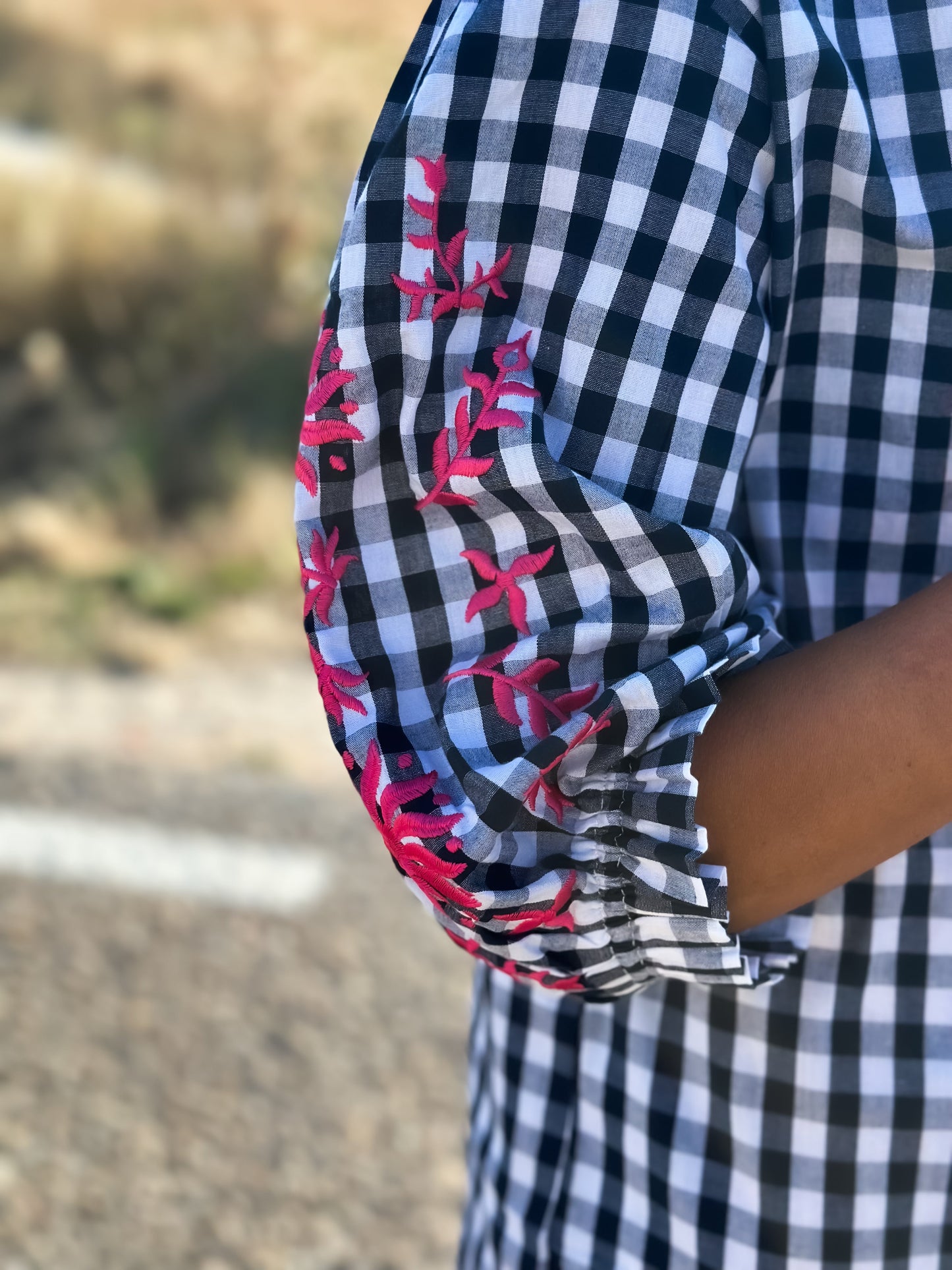 Vestido vichy le plage