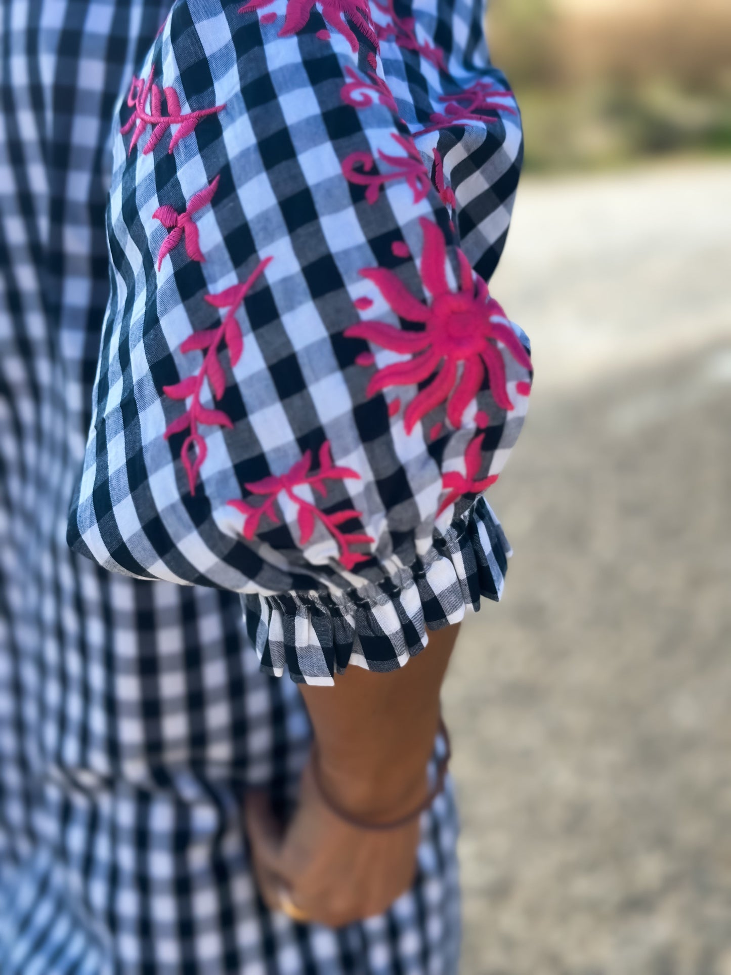 Vestido vichy le plage