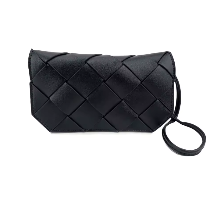 Cartera trenzada de piel Septiembre