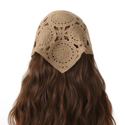 Bandana crochet Padrón