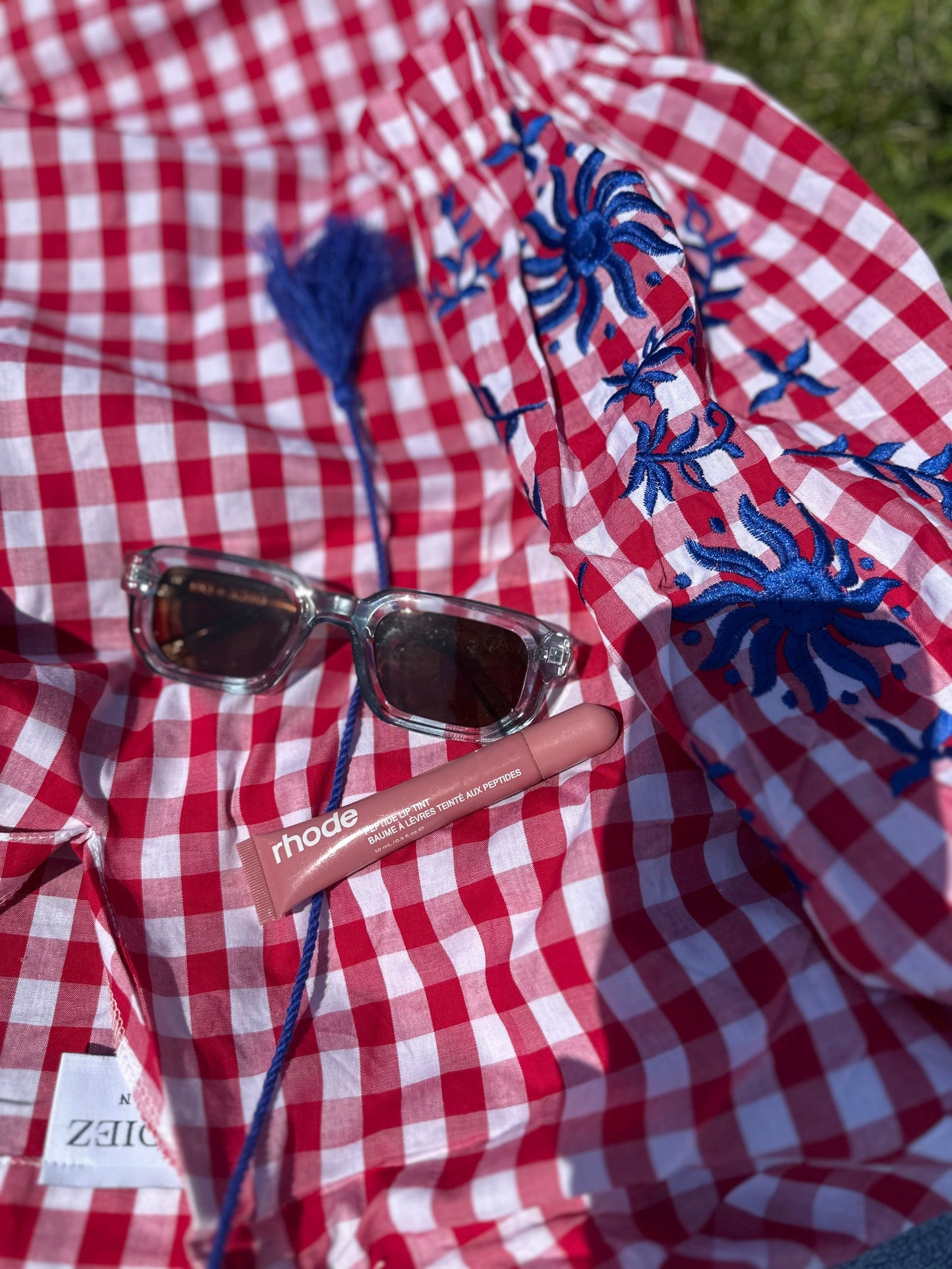 Vestido vichy le plage