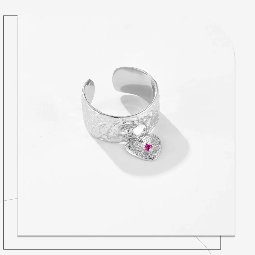 Anillo Love is in the air plata