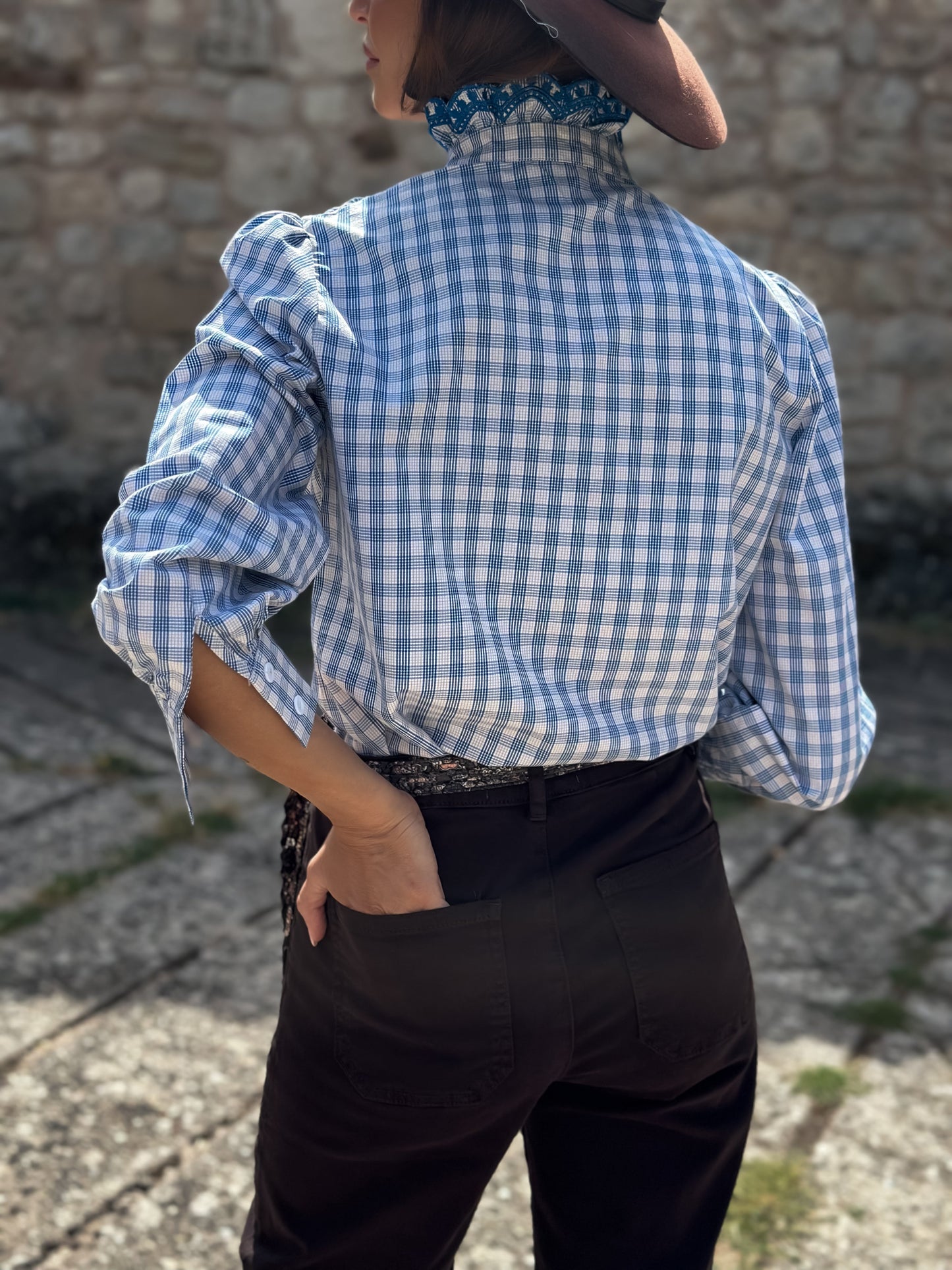 Camisa cuadros Gales