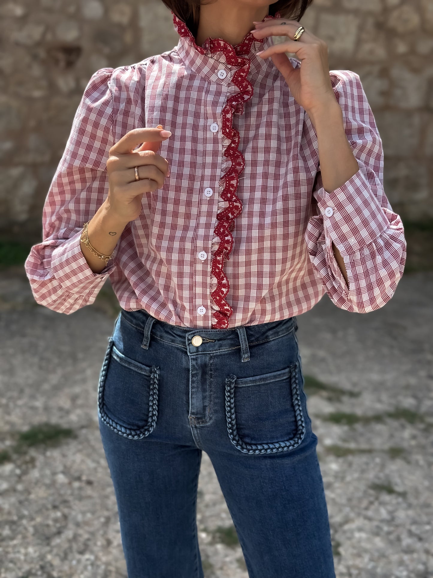 Camisa cuadros Gales