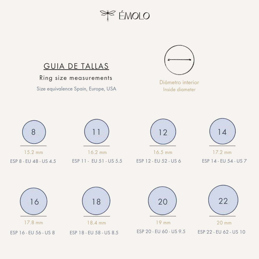 Anillo color rosa viejo con amatista