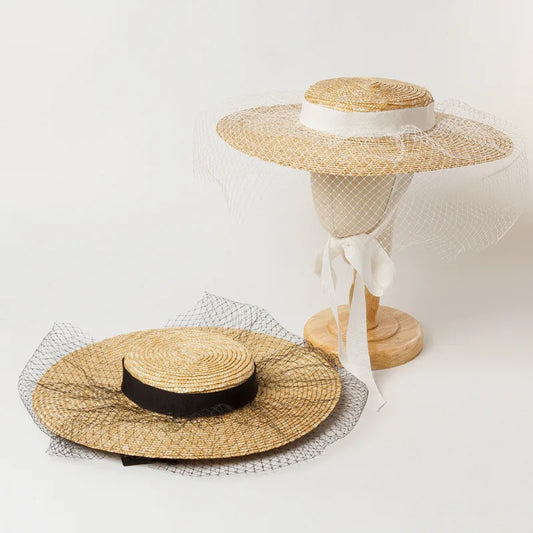 Canotier velado
