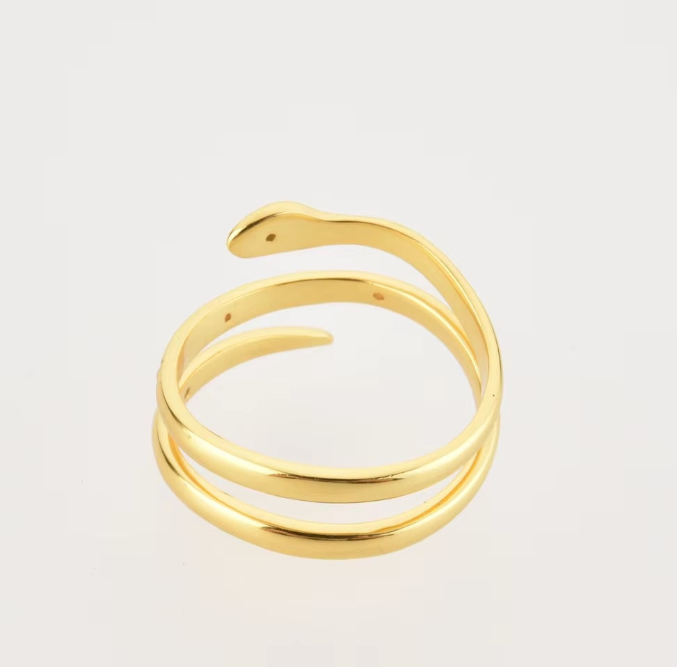 Anillo Snake oro