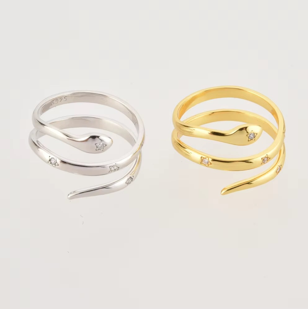 Anillo Snake oro