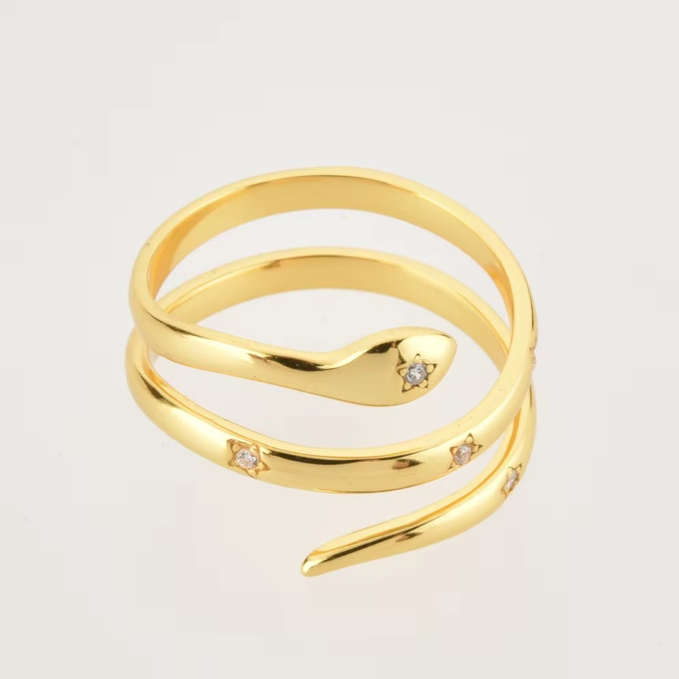 Anillo Snake oro