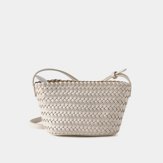 Bolso trenzado Babi blanco